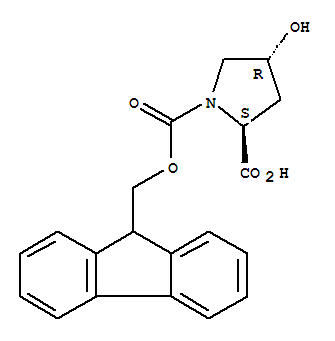 Fmoc-L-羥脯氨酸; (2S,4R)-1-芴甲氧羰基-4-羥基吡咯烷-2-羧酸 1,2-Pyrrolidinedicarboxylicacid, 4-hydroxy-, 1-(9H-fluoren-9-ylmethyl) ester, (2S,4R)- 88050-17-3 化學(xué)產(chǎn)品搜索,查詢